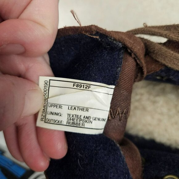 Ugg Chocolate Brown Suede Leather Heeled Ankle Boots Sz 7 Wool Sheepskin‎ Warm - Picture 3 of 11